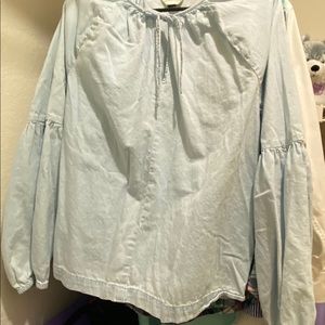 Jean Chambray blouse